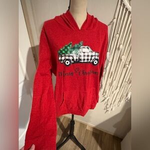 Above and Beyond Red Hoodie